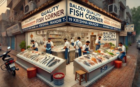 Baldev Quality Fish Corner Malviya Nagar Premier Fresh Fish and Seafood Supply Delhi 4.2