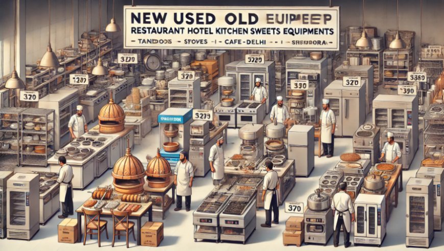 New Used Old Restaurant Hotel Kitchen Cafe Sweets Equipments Shahdara Restaurant Supply Delhi 4.2