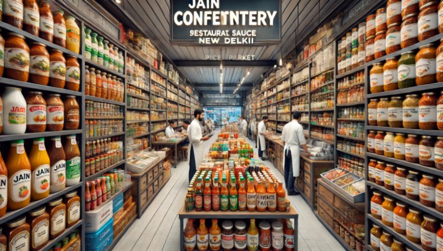 Jain Confectionery INA Market Premier Restaurant Condiments & Sauces Supplier Delhi 4.3
