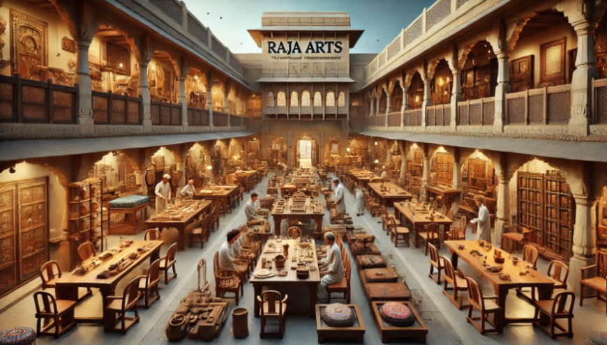 Raja Arts Uttam Marg Premier Destination for Traditional Wooden Restaurant Furniture and Equipment Jaipur 4.2