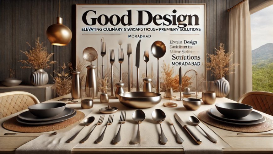 Good Design Tabakhiyan Elevating Culinary Standards Through Premier Cutlery Solutions Moradabad 4.3